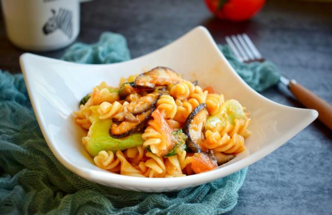 香菇番茄芝士面