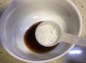 加入大半勺淀粉