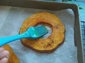 取出，中间刷油