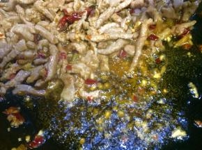 炒出红油色
