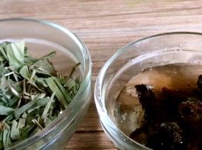 生地、竹叶洗净沥水