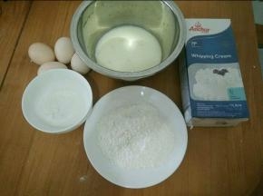 准备好食材。
