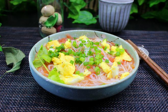 酸酸甜甜，番茄鸡蛋面