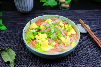 酸甜可口的番茄鸡蛋就好了。