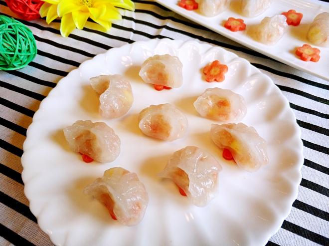水晶虾饺