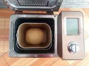 20分钟后面团发酵到2倍大小