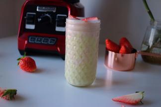 亲们，这道草莓坚果饮，您学会了吗~