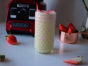 亲们，这道草莓坚果饮，您学会了吗~