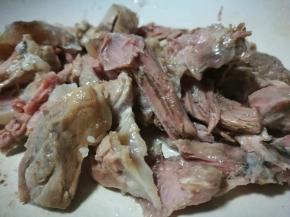 取下棒骨上的肉