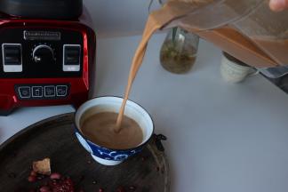 细腻无渣，像不像是在喝奶茶；