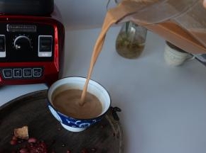 细腻无渣，像不像是在喝奶茶；