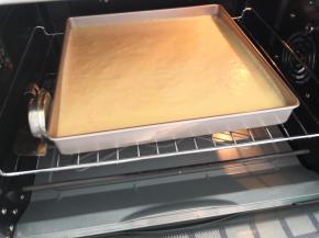 烤箱提前预热160度，烤盘震几下把大气泡震出。放入烤箱25分钟