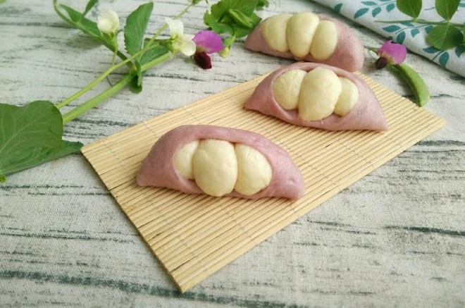 紫薯豌豆荚