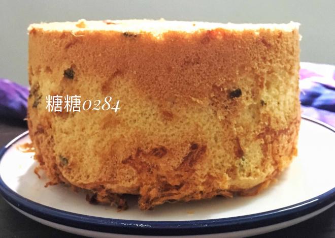 香葱肉松咸戚风