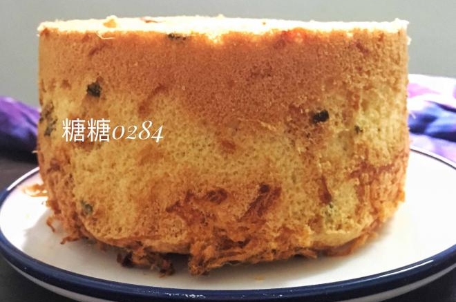 香葱肉松咸戚风