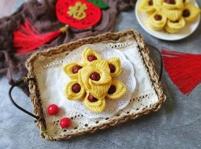 成品！金花馒头喜迎春！