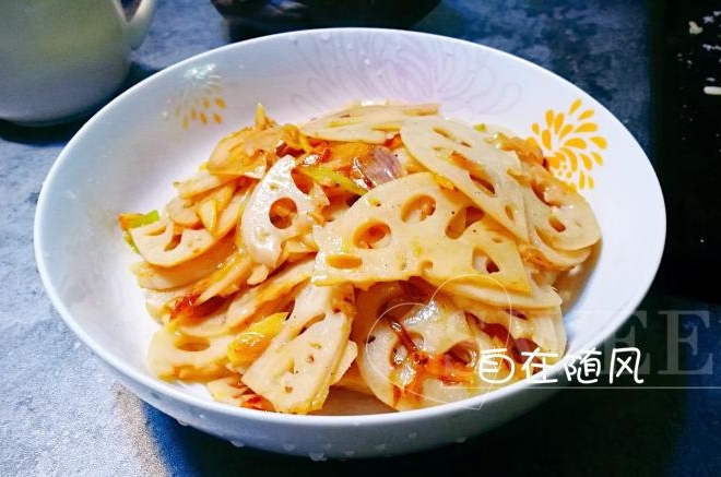 醋溜藕片