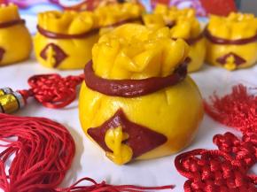 寓意美好的福袋。