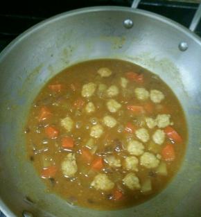 汤汁浓稠，再加一点点盐，出锅。