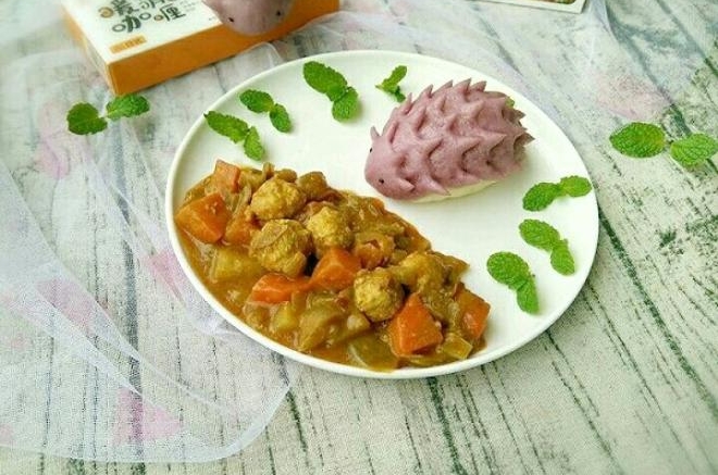 咖喱肉丸
