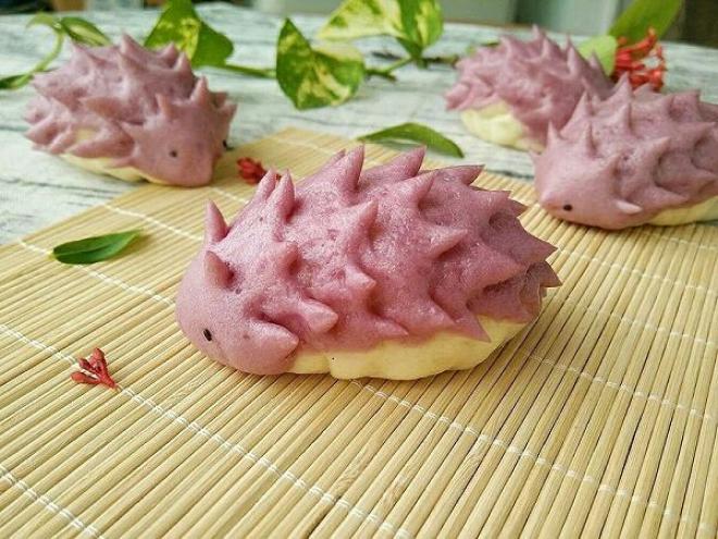 呆萌刺猬包子