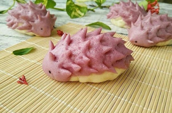 呆萌刺猬包子