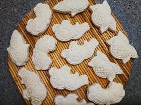 做好的生胚要随时用棉布盖一下，不然表皮就皴了