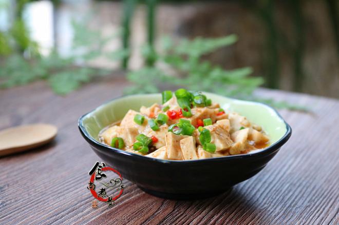 微波炉咖喱豆腐