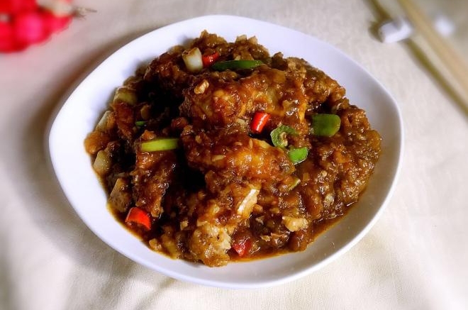 红烧鱼骨头
