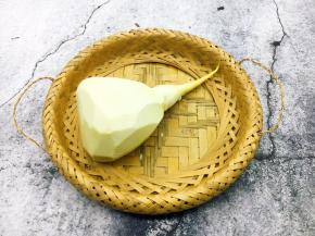 再削去表面的硬皮。