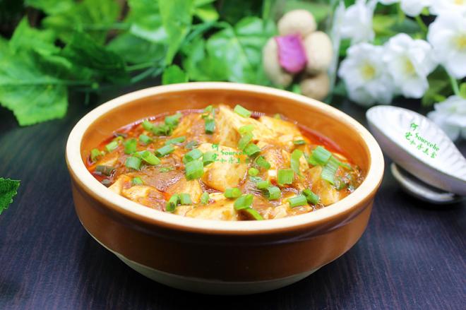 香菇酱麻辣豆腐