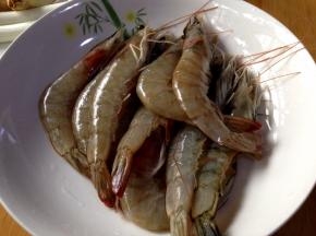 大虾洗净