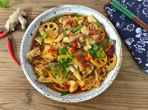 味道鲜美、香辣过瘾的烤鱼。