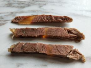 选用的牛腱子肉，特别有食欲。