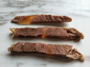 选用的牛腱子肉，特别有食欲。