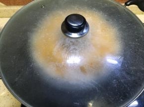 加盖上大气后蒸15分钟