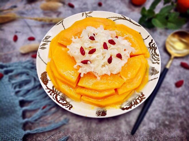 #吉祥年菜#金银满屋福满仓~椰香南瓜