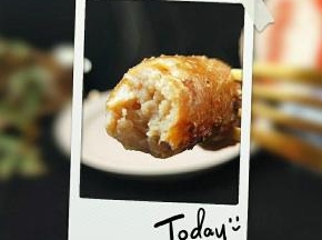 近看，好吃极了。