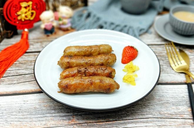 自制孜然脆皮肠