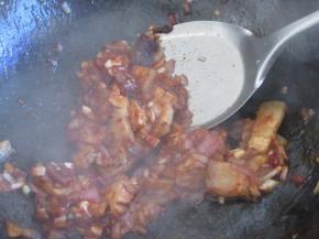 炒到出红油的状态