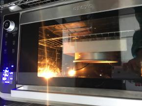 预热140度，烤65分钟