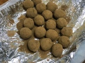 滚上一点可可粉