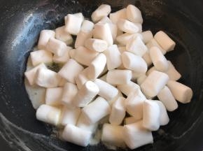 加入棉花糖