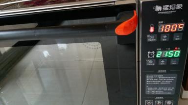 烤箱提前100度预热