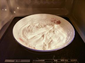 搅拌以后放微波炉高火一分钟