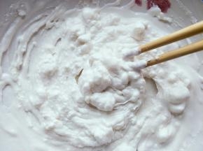 取出来用筷子搅拌