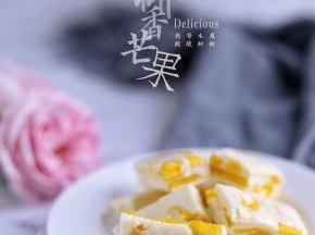 这个食谱以椰香芒果为范例，其它口味做法类似，只讲不一样的地方，以及操作时候要注意的点。