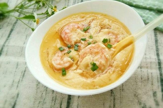 虾仁蒸蛋