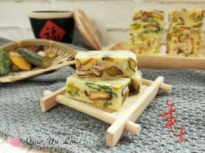 彩蔬牛轧糖。