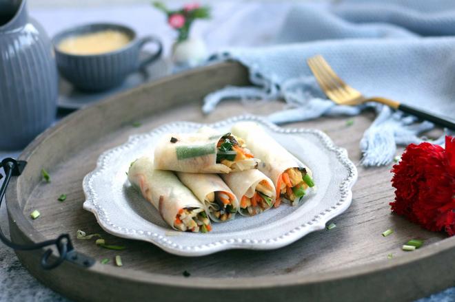 二月二时令菜 春饼卷合菜